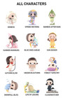 Authentic Nyota I Am The Seasons Series Confirmed Blind Box Figures Gift Doll 