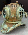 Copper Antique Rare Rusted Scuba Sca Diving Divers Helmet Navy Mark V Replica