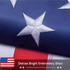 American Flag 5x8 Ft Heavy Duty - 100  Made In Usa - Usa Flag 5x8 Outdoor  Us