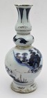 17th Century English Delft Chinoiserie Pottery Vase A f