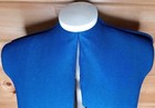 Adjustable Dress Form Mannequin Blue Fabric Sewing Tailor Dummy No Stand