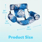 2 Pack Inflatable Pool Chair Float Adult Lounger Water Float Beach Lake