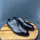 Vintage Executive Imperial Burgundy Wingtip Shoes Made In Usa Men s Size 13eee