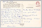 American Falls Illuminated Vintage Continental Scalloped Postcard Posted 1976