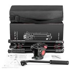 Tripod Camera Tripod  72 Video Tripod With Fluid Head  Aluminum Heavy Duty Tripo