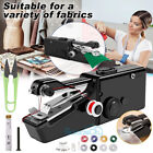 Diy Mini Sewing Machine Electric Stitch Portable Hand Cordless Sewing Kit 