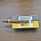 Cigar Ashtray Cigarettes Outdoor Cigars Ash Tray For Men Travel patio outside 