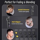 Wahl Professional Hair Cut Machine Barber Salon Cutting Trimmer Clipper Kit Set