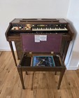 Hammond Romance Xl 125 Organ 1970s Built In Leslie Speaker 125xl With Seat