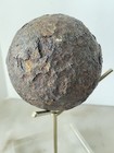 Civil War Artifacts 6 Lb Canon Ball And 5 Lead Musket Bullets And Ball Shot