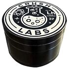 Crush Labs 4pc 4 -inch  100mm  Aluminum Herb Grinder     Black Anodized Quality