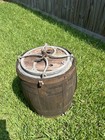 Vintage Original Foot  Operated Wood Washing Machine