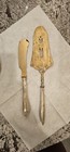 Rare Antique Imperial Russian 84 Silver Gilt Dessert Serving Set C  1899   1908