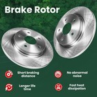 Vented Front Brake Rotors Set 14 96inch 380mm  Fits Ford Mustang 5 0l 2015-2019