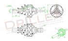 Hdd Fly Cutter Reamer 300mm With Swivel