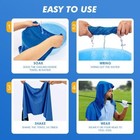 Cooling Hoodie Instant Cooling  Neck   Head Face Microfiber Soft Sports 1 Piece