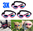 3x Uv Anti-wind Glasses Sunglasses Doggles Pet Dog Goggles Eye Wear Protection