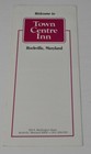 1980s Town Centre Inn Rockville Maryland Promotional Brochure Hotel Vintage