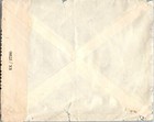 1943 British Palestine Jerusalem Armenian Mail Cover To Usa Ny Opened By Censor