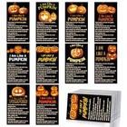  200 Pcs Pumpkin Scripture Cards Bible Verse Prayer Cards Pocket Halloween