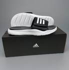 Adidas Alphabounce 2 0 Slides Sandals Black White Mens Size 11 New In Box Gy9415