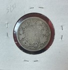 1881 H Canadian Silver Quarter Ag