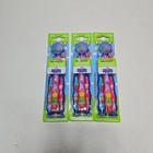Firefly Value Pack 3 Pack X3 Lot Kids Soft Toothbrush With Cap Peppa Pig 