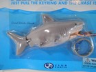 Vintage Great White Shark Feeding Frenzy Keychain Sealed New Old Stock