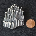 Silver-tone Michael Katz Brooch pendant
