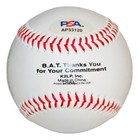 Joe Morgan Autographed Baseball Reds Psa dna