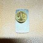 Vintage Miller High Life Beer Label Lapel Pin     Red Logo  Green Border 