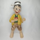 Mcm Molded Rubber Johnny Appleseed Doll Sun Rubber Company Made In Usa 1950s