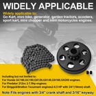 Centrifugal Clutch 3 4  Bore 12 Tooth 35chain Screw Set For Predator 212cc 6 5hp