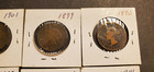 Lot Of 6 Canada Large Cents 1986 - 1901    Vg - Xf   