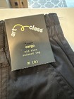 Art Class Black Mid Rise Wide Leg Cargo Pants   Girls Pants M 8