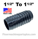 Carpet Cleaning Vacuum Hose 1 5  Inch Cuff To 1 5  Cuff Connector Connects