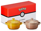Le Creuset Pokemon Collection Mini Cocotte 250ml Pikachu Eevee Set Limited Japan