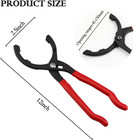 12   Oil Filters Removal Specialty Tool Oil Filter Wrench 3-position Adjustable 