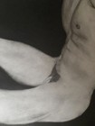 Hand Drawn Male Bueaty Portrait Original Charcoal And Pencil Drawing Signed Art
