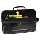 Hk Army Exo Xl Marker Case 2 0 - Black Carbon Fiber W  Gold Zippers