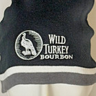 Wild Turkey Bourbon Beanie Hat Embroidered Black Acrylic