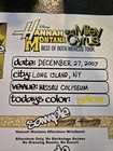 Hannah Montana Miley Cyrus 2007 Nassau Coliseum Tour Pass Proof Sheet Rare   