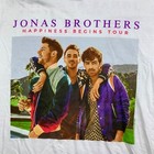 Jonas Brothers Happiness Begins Tour Concert 2019 Graphic T-shirt White     Small