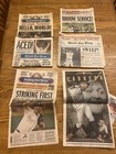 1984 Detroit Tigers World Series Full Newspapers Detroit News Free Press   More 