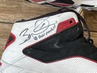 Dwayne Wade Signed Game Used Shoes Inscribed    08 Gold Medalist Loa