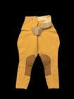 Vtg Kauffman Saddlery Breeches High Waste Riding Hunter Beige Rare