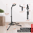 Guitar Stand Floor Adjustable Fold Tripod Acoustic Electric Cello Upright Stand