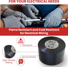 Black Vinyl Synthetic Rubber Electrical Tape 2  X 66 Ft roll Industrial Grade