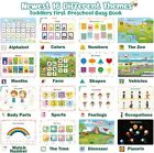 Montessori Toys Busy Book  Preschool Learning 32 Activities Gift For Ages 3-5