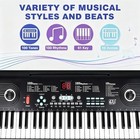 61 Key Portable Electronic Digital Piano - Beginner-friendly Keyboard With Midi